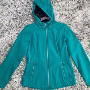 Teal jacket